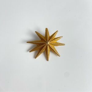 Mid Century Modern Starburst Brooch